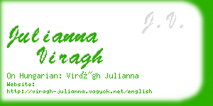julianna viragh business card